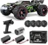 1/14 Scale Brushless High Speed 50+ mph 4x4 Off-Road Waterproof RC Truck
