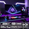 Amzfast AMZG27C1 Pro 27-Inch 1500R Curved FHD 1080p Gaming Monitor 240Hz 1ms