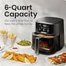 Chefman 6-Quart Compact Air Fryer with Easy-View Window and Touch Control