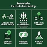 iRobot Roomba 105 Robot Vacuum with LiDAR Navigation and Multi-Surface Brushes