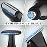 Hatteker Upgraded Men's Electric Back Shaver and Full Body Grooming 4-in-1 Kit