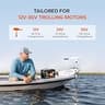 LiTime 12V 100Ah Trolling Motor LiFePO4 Deep Cycle Marine Battery, Group 31