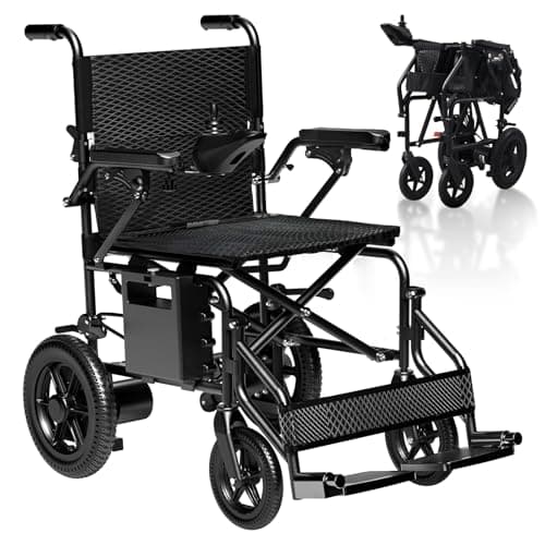 Hassky 2026 Upgrade 500W All-Terrain Foldable Electric Wheelchair for Adults