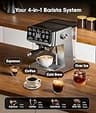 ecozy Brezzano Elite Series 4-in-1 Espresso Machine & Rapid Cold Brew Maker