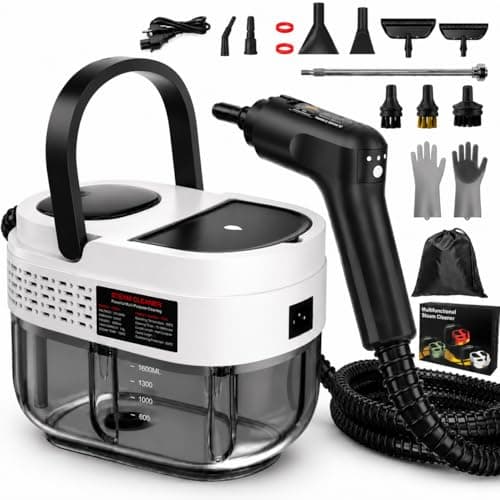 Goyappin 2500W Handheld Steam Cleaner with 1.6L High Capacity Water Tank