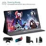 KYY 15.6-Inch Full HD HDR Portable Standalone Monitor With Smart Cover