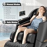 Culanta 53-Inch SL-Track Full Body Zero Gravity Massage Chair with Body Scan