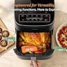 Cosori TurboBlaze 9-in-1 Air Fryer with PFAS-Free Ceramic Coating, 6-Quart