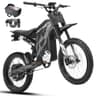 HAPPYRUN G300 Pro Electric Dirt Bike, 6500W Motor, 72V 30Ah, 50 MPH Top