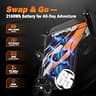 HAPPYRUN G300 Pro Electric Dirt Bike, 6500W Motor, 72V 30Ah, 50 MPH Top