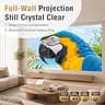 XuanPad Smart Mini Projector with 360-Degree Stand, Native 1080P and Auto-Focus