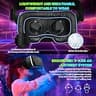 COCERKET Smartphone VR Headset with HD Aspheric Lenses & Bluetooth Remote