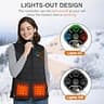 KOVNLO Women's Slim Fit 5-in-1 Smart Controller Heated Vest (No Battery)