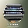 Tulzim Cordless Foil Electric Shaver with 100-Min Runtime & USB-C Fast Charging