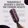 ERGO Super Gentle Ceramic Round Brush for Delicate Hair - 2 Inch (ERG53)