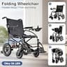 Zurcheel SLF30 Airline Approved Compact Foldable Electric Wheelchair 36 Lbs