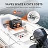 LiTime 12V 165Ah Dual Purpose Marine Starting & Storage Battery (1200CCA)