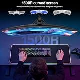 KOORUI G3441XC 34-Inch WQHD 240Hz 1ms 1500R Curved Ultrawide Gaming Monitor
