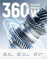 VERPAL Upgraded 36lbs Lightweight Airline Approved Electric Travel Wheelchair