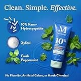 Mouthology 10% Nano Hydroxyapatite Fluoride-Free Whitening Toothpaste, 4 oz