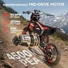 QRONGE X1 Spark Electric Dirt Bike, 4500W Mid-Drive, 60V 28.8Ah Battery