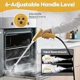 1500W Fast Heating Handheld Steam Cleaner with 45-Minute Continuous Spray