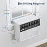 Garvee 8000 BTU U-Shaped Window Air Conditioner with Ultra-Quiet Open Window Design
