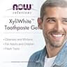 NOW Foods Solutions Xyliwhite Fluoride-Free Toothpaste Gel, 6.4 oz Tube