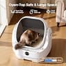 Ellenpent Open-Top Smart Automatic Litter Box with Litter Saver and Safety Sensors