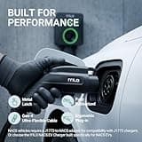 IYILO 48A Hardwired Smart Level 2 EV Charger with Dual Temp Sensors & 25ft Cable