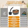Portable 2500W Pressurized Handheld Steam Cleaner with 1.8L Large Tank