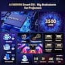 Smart Outdoor Projector, 3500-Ultra Bright, 65W Dolby Audio, 4K Supported