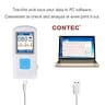 CONTEC PM10 Portable Bluetooth EKG Monitor with 1.77-Inch Color Screen