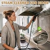 2500W High Pressure Handheld Steam Cleaner with 15-Piece Detail Accessory Set
