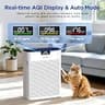 MOOKA KJ190 H13 True HEPA Air Purifier for Large Rooms up to 2200 Sq Ft