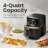 Chefman 4-Quart Compact Digital Air Fryer with Shake Notifications and Hi-Fry