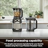 Ninja AMZ493BRN Compact Kitchen System with 72 oz Pitcher