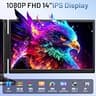 Anyking 14-Inch Full HD IPS Laptop Screen Extender With Cooling Frame