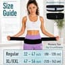 PlayActive Sacroiliac SI Joint Hip Belt with Smart Tab Tension Closures
