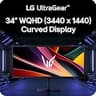LG Ultragear 34G630A-B 34-Inch WQHD 240Hz 1ms Curved Ultrawide Gaming Monitor