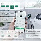 IYILO 48A Hardwired Smart Level 2 EV Charger with Dual Temp Sensors & 25ft Cable