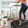 BCAN 40-Inch Foldable Mini Fitness Rebounder Trampoline with Foam Handle