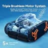 iGarden KN Series Robotic Pool Cleaner with Full-Inverter Tech & Wall Scrubbing