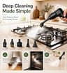 Goyappin 2500W Handheld Steam Cleaner with 1.6L High Capacity Water Tank
