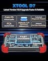 XTOOL D7 Bidirectional Automotive Scan Tool with AI Diagnostics & CAN-FD