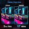 SANSUI 24-Inch 180Hz High Refresh Rate Gaming Monitor with 1ms Response Time
