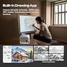 Caydo P3 Native 1080P Art Projector with Auto-Focus and Exclusive Drawing App
