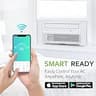 Hykolity 8,000 BTU Smart Inverter Window Air Conditioner with Wi-Fi Connectivity