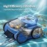 ABNEMEN Cordless Robotic Pool Cleaner with Sonar Mapping and Wall Climbing