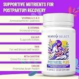 Mama's Select Gentle Postnatal Multivitamin with Probiotics & DHA